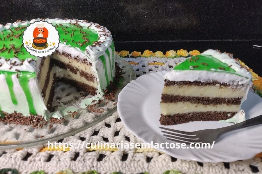 Bolo de Chocolate com limão sem Glúten