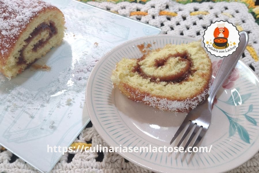 Rocambole de goiabada