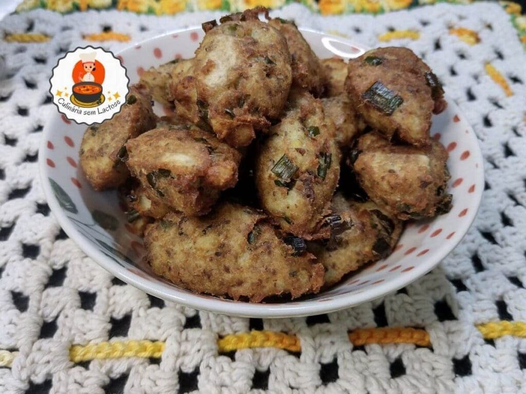 Bolinho de Sardinha Sem Glúten e Sem Lactose